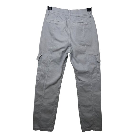 Madewell 90s Straight Cargo Pants Gray Comfortable Fit Casual Style Size 24 - Picture 4 of 16